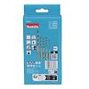 MAKITA E-25432 sada vrtáků TCT se stopkou 1/4" multimateriál 4-10mm, 5ks