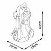 SMOBY dětský čistič K4 Kärcher, po připojení hadice stříká, SM360902