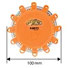 NEO světlo bezpečnostní výstražné 12-3 LED, 3*AAA (nejsou součástí), 99-128