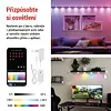 EMOS GoSmart LED bodové svítidlo - řetěz 255 cm, 12 dílů, 7 W, RGBIC+CCT, stmívatelné, WiFi, ZIW15CR