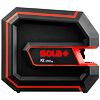 SOLA X2 GREEN křížový laser ZELENÝ REAL GREEN, samonivelace, dosah 30m, s přijímačem 80m