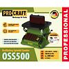 PROCRAFT OSS500 vřetenová a pásová oscilační bruska 450W