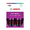 BOSCH baterie LR6UA4B/00 AA ULTRA ALKALINE, 4ks