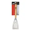 obracečka grilovací BBQ 41cm, nerez + dřevěná rukojeť 385166