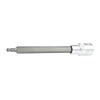 CONDOR hlavice zástrčná 1/2", Imbus 6 x 140 mm, s koulí, maximální zatížení 25 Nm