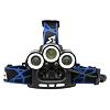 CATTARA čelovka LED CREE XM-L T6 10W + 2* CREE XP-E 3W, 400lm, 2*3,7V, laser, dosvit až 500m 13125