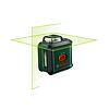 BOSCH UniversalLevel 360 PREMIUM křížový laser, zelený paprsek, dosah 24m, stativ TT150, držák MM3