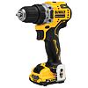 DeWalt DCD701D2 aku vŕtačka 12 V/2*2 Ah, 57 Nm, 0-425/1500 ot./min, TSTAK kufrík