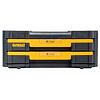 DeWalt DWST1-70706 kufrík TSTAK IV s dvoma zásuvkami