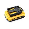 StealthMounts držák pro uložení akumulátorů DeWalt XR 18V i FLEXVOLT 60V, černý, 1ks