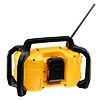 DeWalt DCR029 aku rádio DAB+ na batérie 12V-54V XR, možnosť napájania 230V, bez batérie