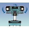 MAKITA DEADML814 LED aku stojanová lampa 900/1700/3000lm, teleskop 1144-2240mm, IP55, bez batérie