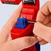 KNIPEX DP50 řezák plastových trubek pr.35-50mm, síla stěny až 2,4mm, čistý řez bez otřepů 902301BK