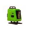 PROCRAFT laser křížový, ZELENÝ, samonivelační, linka 1cm nad zemí, aku 3,7V/4Ah, držák, LE-4G