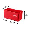 MILWAUKEE 4932480699 PACKOUT kontajner 10*20cm, 2ks