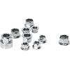 EXTOL Premium klíč ráčnový tvarovaný, sada 11ks vložek 8-19mm, CrV, 8816101