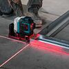 MAKITA SK700D aku čárový laser 10,8V/12V CXT, červený, bez baterie