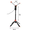 NEO svítilna DUO na stojanu 230V, 2*4300lm, otočné o 360°, 99-099
