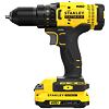 STANLEY SFMCD700C2S aku bezuhlíková vrtačka 18V/2*1,5Ah, 50Nm, 0-350/1500 ot./min, taška