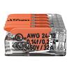 WAGO 221-415 svorka FLEXI s páčkou 5x 0,2-4mm2