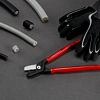 KNIPEX nožnice na káble StepCut XL 225mm, tenké aj veľmi tvrdé káble, 2 rezné plochy 9511225