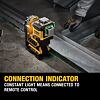 DeWalt DCLE34035D1 laser samonivelační 18V/2Ah XR, zelený, 3*360°, dálkové ovládání, TSTAK