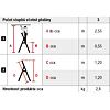 KRAUSE schůdky Al 3 nosnost 150kg 10.6613-KR