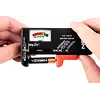 NEO tester baterií a akumulátorů 1,5V - 9V, včetně knoflíkových baterií, 94-009