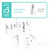 SCANGRIP UNIFORM - FOR LIFE ruční LED svítilna s nabíjecím stojanem, 3,7V/3Ah, 250lm, 03.6208.25