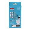 MAKITA E-25426 sada vrtáků TCT s rovnou stopkou multimateriál 4-10mm, 5ks