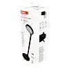 EMOS LED stolní lampa CHARLES, 550lm/7,6W, volba barvy světla černá