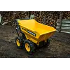 PROTECO motorový přepravník - DUMPER s radlicí na sníh, 6,5HP, 4x4, 400kg, 240l, 51.03-KM-400-RAD
