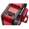 FORTUM laser liniový křížový 360°, samonivelační, ZELENÝ, 4780216