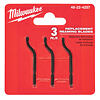 MILWAUKEE 48224257 sada náhradních hrotů k odhrotovači 3ks