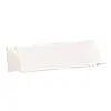 tácek papírový 13,5*20cm, jednorázový, bílý, 100ks 281561