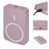EMOS B0551S Powerbanka EMOS WI 1046, 10 000 mAh, 20 W+Wireless, lososová