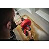 MILWAUKEE M12 BDC8-202C aku čistič potrubia so špirálou 8mm/7,6m, 12V/2*2Ah