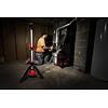 MILWAUKEE M12 SAL-0 LED stojanová aku lampa, 1400/700lm, bez batérie