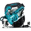 MAKITA DHS661ZJU aku okružní pila 18V bez baterie, prořez 57mm, kotouč 165mm, bluetooth, systainer