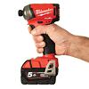 MILWAUKEE M18 FQID-502X aku tichý rázový uťahovák 1/4" HEX 18V, 2*5Ah, HD box