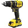 STANLEY SFMCD721D2K aku bezuhlíková príklepová vŕtačka 18V/2*2Ah, 80Nm, 0-600/2100 ot./min