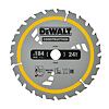 DeWalt DT1951 pílový kotúč 184*20mm, 24 zubov, vhodný pre aku píly