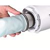 MAKITA CL117FDX8 aku vysavač 12V/2Ah - Účinný filtr s textilním návlekem.