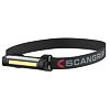 SCANGRIP čelovka FLEX WEAR KIT, bodové a prostorové světlo, 75-150/100 lm, dobíjecí USB