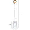 FISKARS 1066731 lopata Xact 130cm