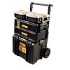 DeWalt DWST83529-1 zásuvkový kufrík ToughSystem 2.0, 2 zásuvky, guličkové ložiská vo výsuvoch