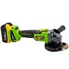 PROCRAFT PWA216 aku bezuhlíková úhlová bruska 20V/2*4Ah, 125mm, 0-3200/8000 ot./min., kufr