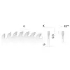 CMT CHROME pilový kotouč na lamino, DTD a MDF - D300*3,2mm, d=30mm Z96 HW, C28169612M
