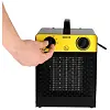 DEDRA ohřívač vzduchu 230V, 0,25/1,5/3kW, keramické těleso, proud vzduchu 187 m3/h. DED9931C1