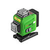 PROCRAFT LE-4GL laser křížový, ZELENÝ, samonivelační, linka 1cm nad zemí, aku 3,7V/4Ah